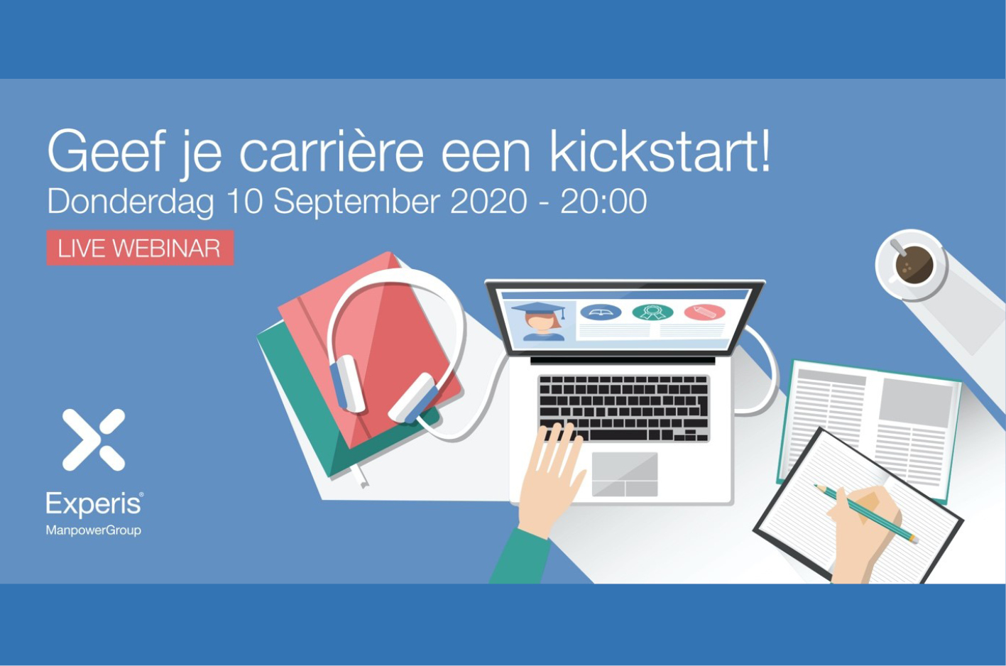 Eik grafisch dienen Gratis webinar: geef je carrière een kickstart! - Vlaamse Jonge  Ondernemingen