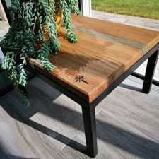 Foto tafel met plant