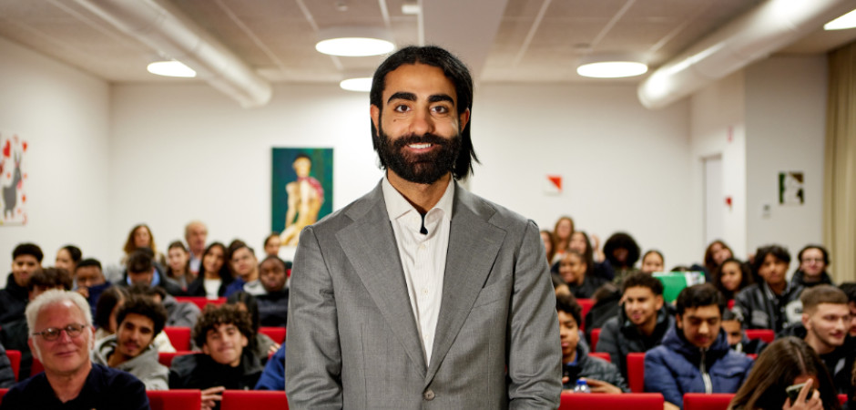 Ondernemer voor de Klas: Hassan Al Hilou van CAPITAL vzw