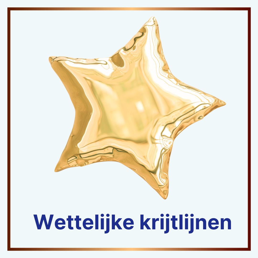 Wettelijke krijtlijnen